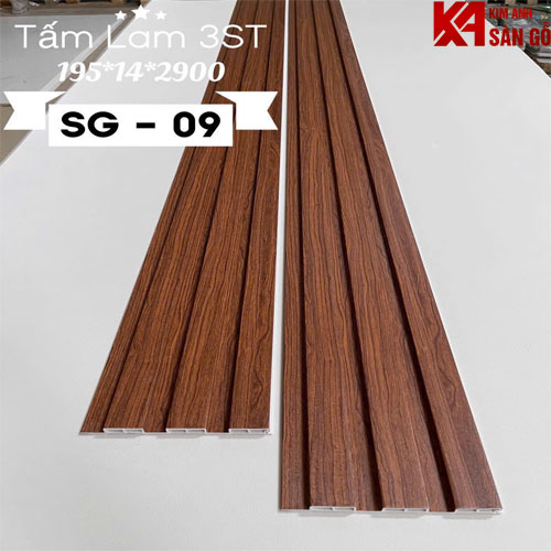 Tấm Ốp Tường Lam 3 Sóng Thấp SG-09